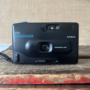 ANSCO PIX Pamorama - 35 mm-filmfotografiecamera - plastic camera vergelijkbaar met een Holga