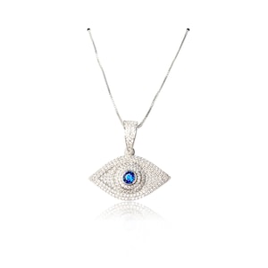 Third eye pendant necklace
