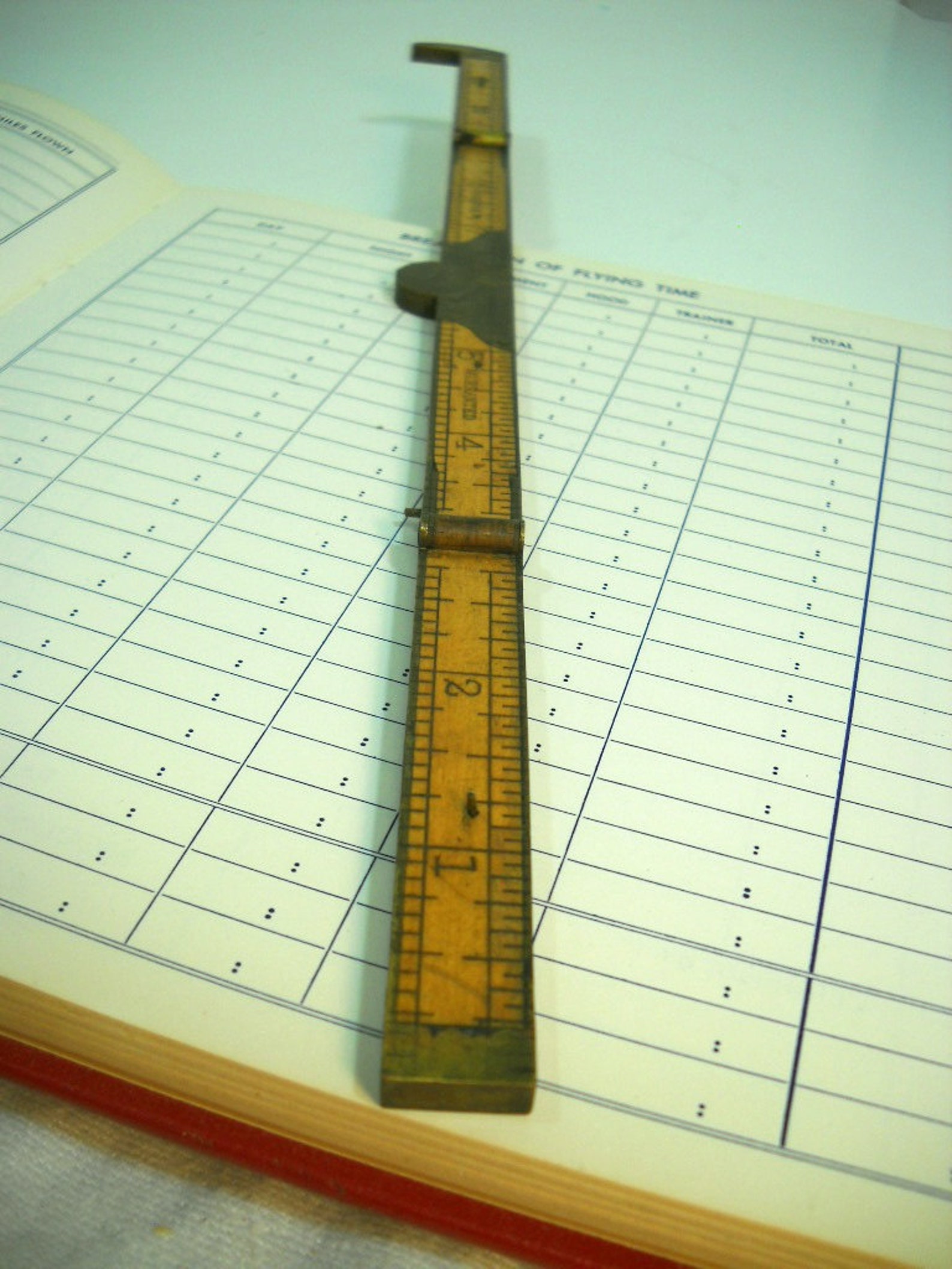 Vintage Stanley Folding Ruler No 32 Carpenters Rule Boxwood Etsy