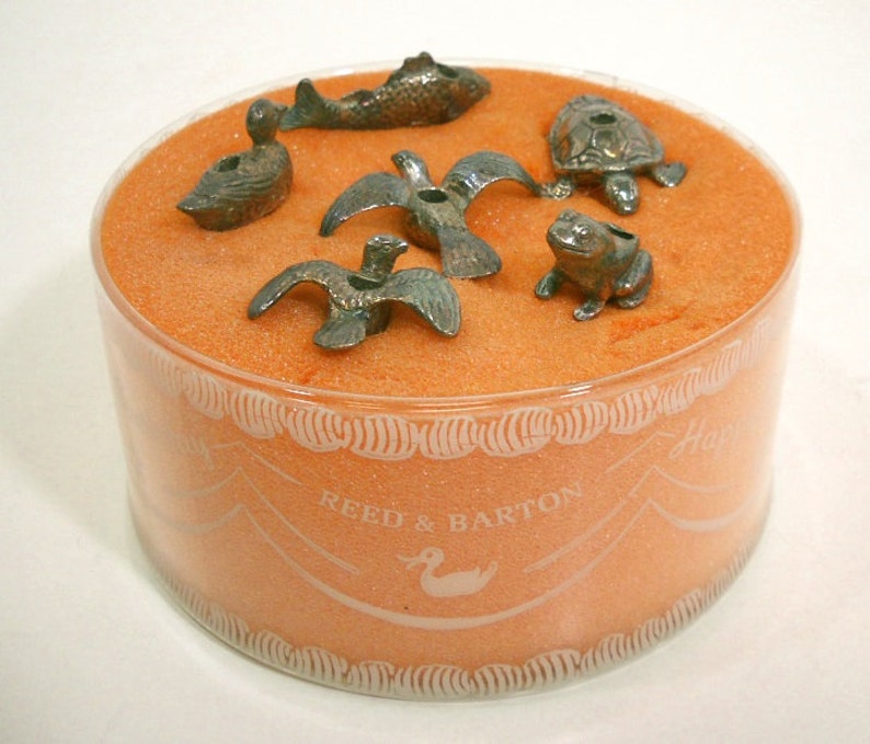 Vintage Birthday Candle Holders Reed & Barton Silver plate Etsy