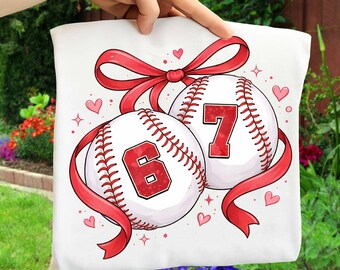 Six Seven Baseball Valentine Png, Baseballliebhaber Png, Baseball Coquette Png, Baseball ist mein Valentine Png, Valentine 6 7 Png, Love Xoxo Png