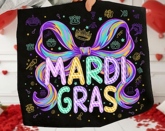Let The Good Times Roll Png, Preppy Mardi Gras Png, Louisiana Festival Png, Coquette Mardi Gras Png, Mardi Gras Bow Png, Fleur De Lis png