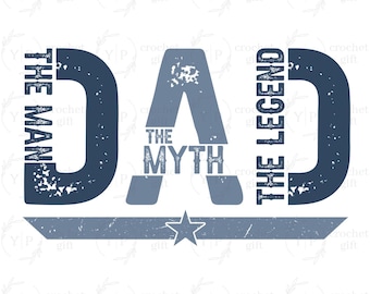 Papá El Hombre El Mito La Leyenda Png, Día del Padre Png, Papá Retro Png, El Mejor Papá del Mundo Png, Regalo del Día del Padre, Regalo para Papá, Papá Png