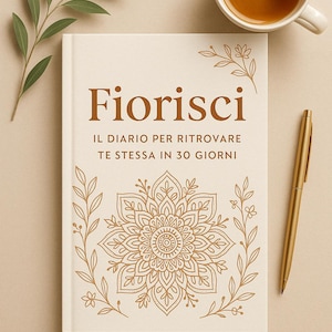 Journal motivationnel de 30 Giorni par ritrovare Te Stessa | PDF estampable | Journal de soins personnels