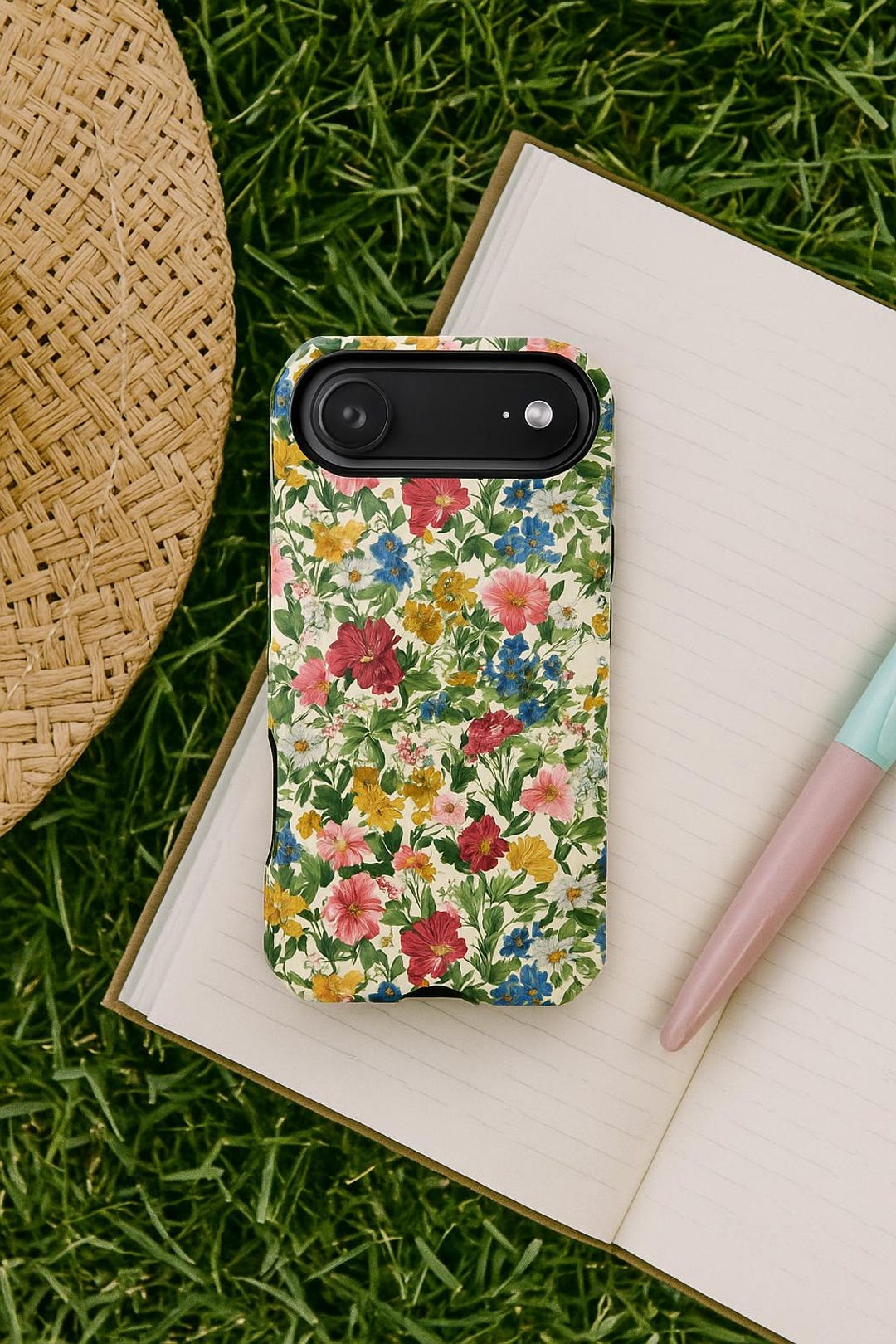 Colorful Vintage Floral Garden Pattern Design | Tough Phone Case ...