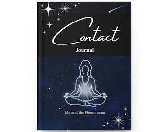 Contact Celestial Hardcover Journal: UFO Journal, Phenomena, Encounters Notebook