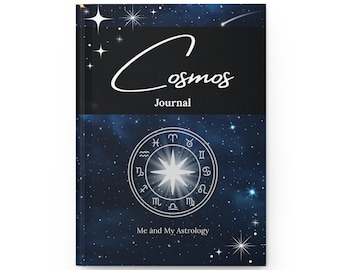 Cosmos Celestial Hardcover Journal: Astrology, Birth Chart Tracker Notebook
