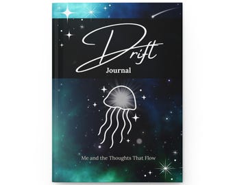 Drift Celestial Hardcover Journal: Freewriting, Mindful Journaling Notebook