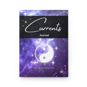 Currents Celestial Hardcover Journal: Energy Tracker, Spiritual Alignment Notebook
