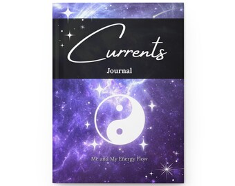 Currents Celestial Hardcover Journal: Energy Tracker, Spiritual Alignment Notebook
