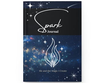 Spark Celestial Hardcover Journal: Creativity Journal, Entrepreneur Gift Notebook