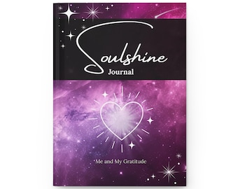Dziennik w twardej oprawie Soulshine Celestial: Wdzięczność, Notatnik wdzięczności