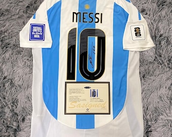 リオネル・メッシ アルゼンチン 24/25 サイン入りシャツ - Etsy 日本