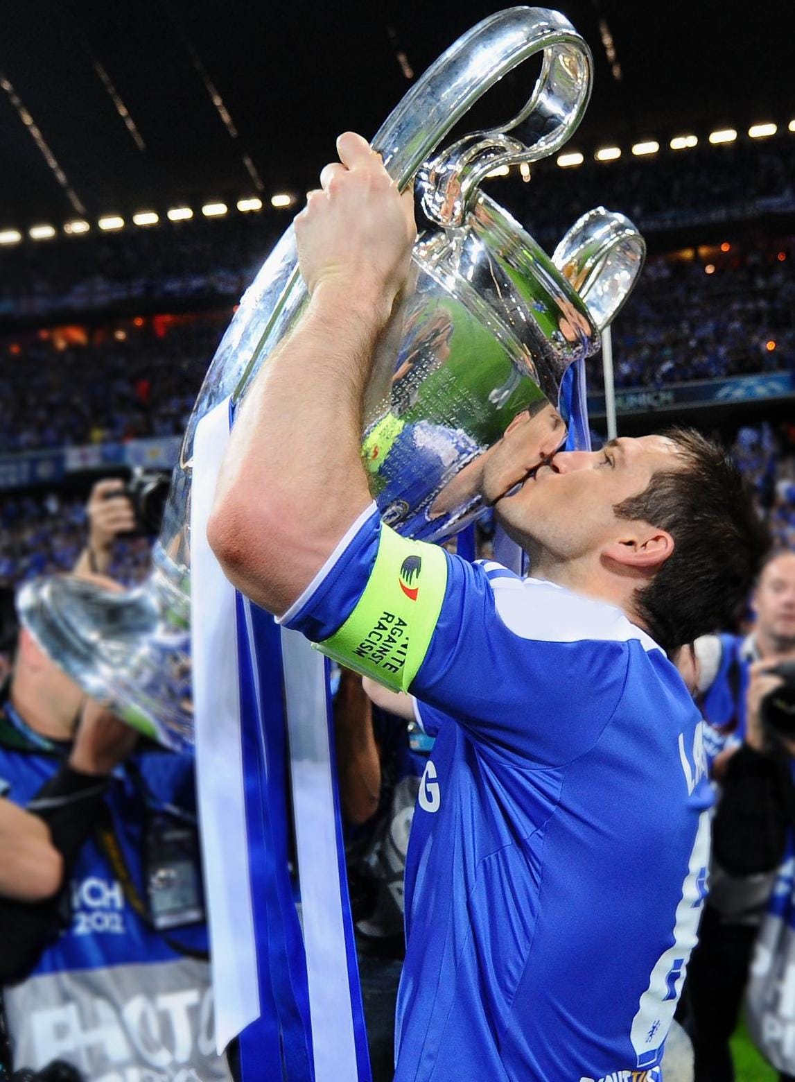 フランク・ランパード直筆サイン入り チェルシー UCL決勝 2011/12