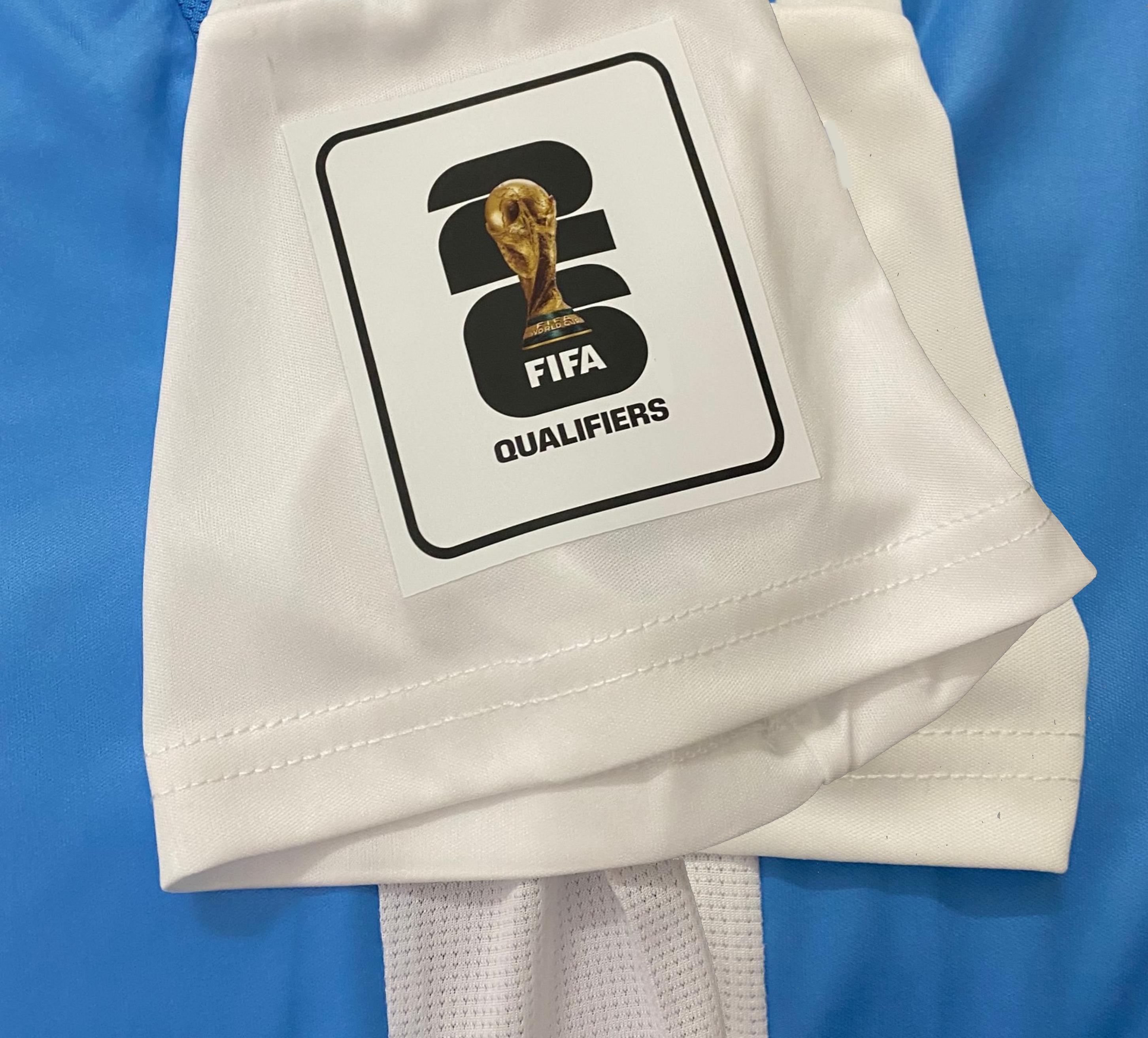 リオネル・メッシ直筆サイン入りアルゼンチン代表 24/25 ホーム