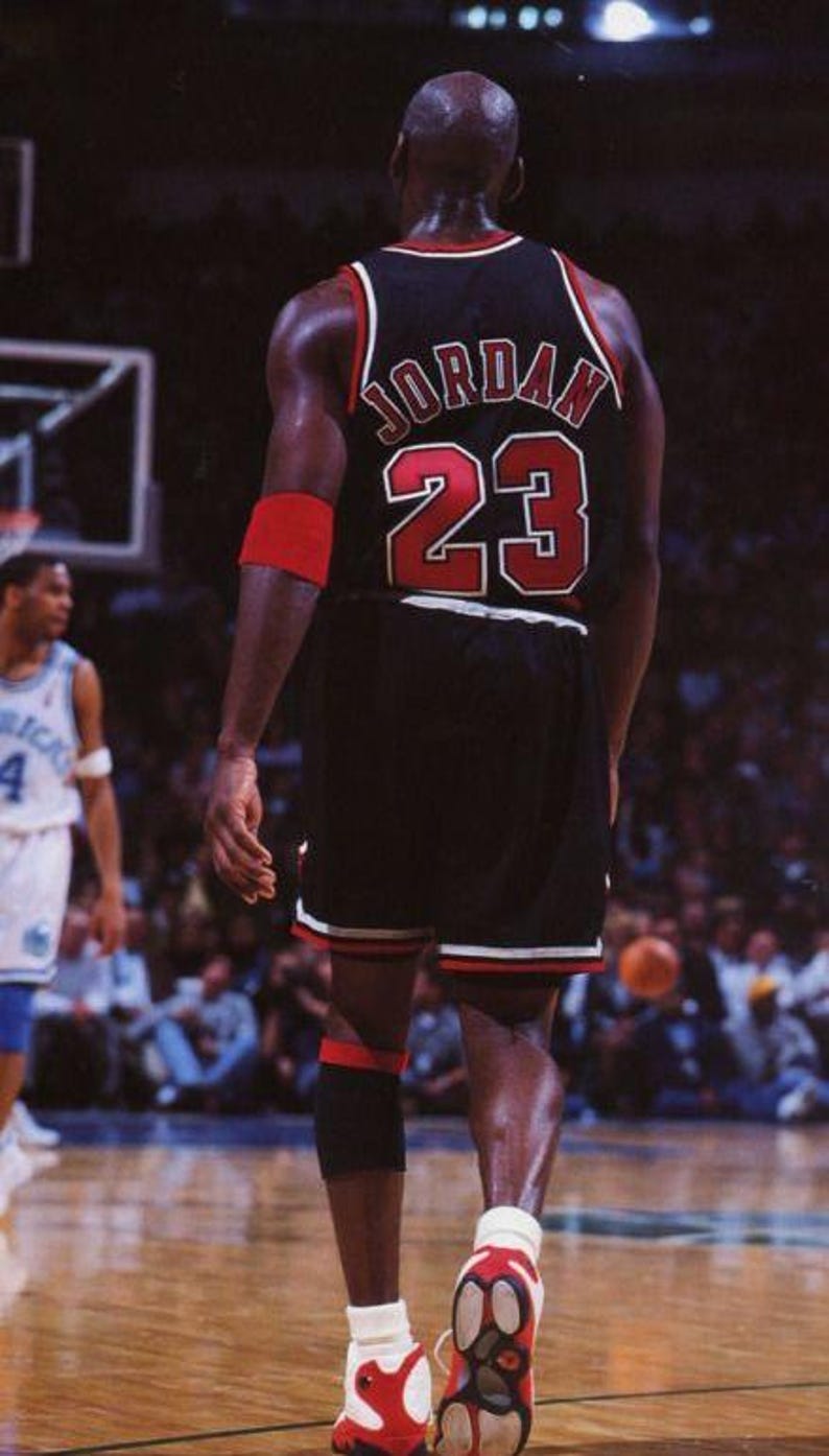 Michael Jordan SIGNED #23 Bulls - Black Alternate - Shirt Jersey - COA - image 4
