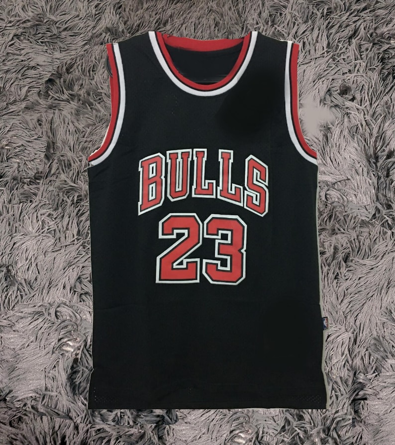 Michael Jordan SIGNED #23 Bulls - Black Alternate - Shirt Jersey - COA - image 3