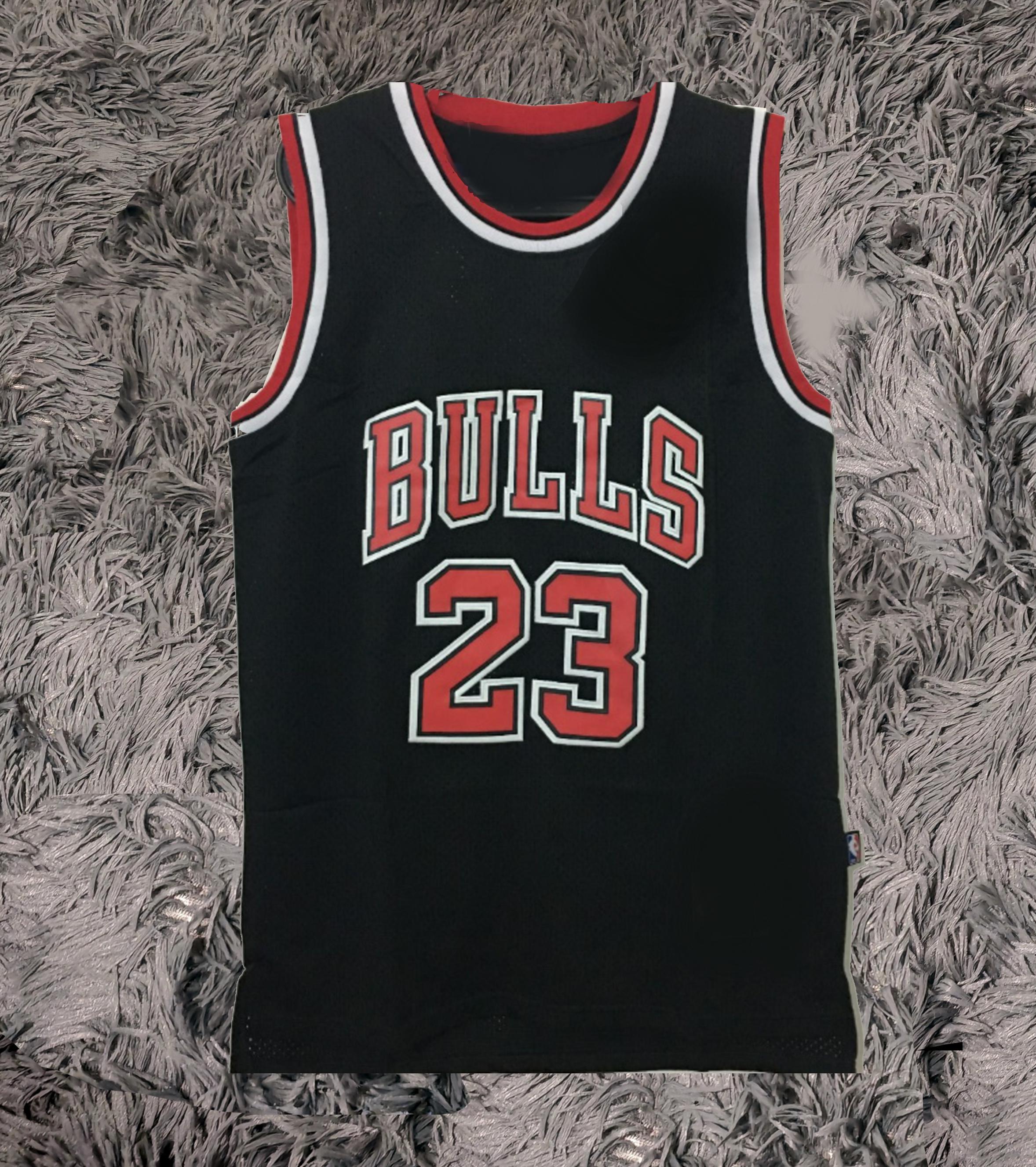 Michael Jordan SIGNED #23 Bulls - Black Alternate - Shirt Jersey