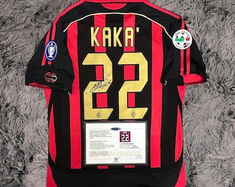 KAKA' ACミラン KAKA' サイン入り 22番ジャージ サイン入り AC