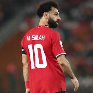 Mo Salah SIGNAD Egypten VM-hemmatröja/tröja - Äkthetsintyg - 2026 bild 13