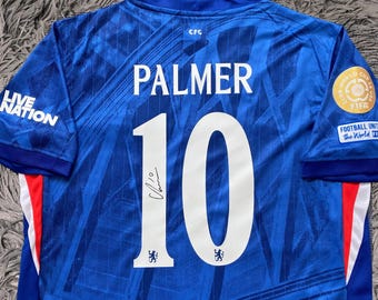 Cole Palmer SIGNED Chelsea Jersey Club World Cup Champions 25/26