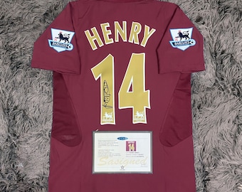 Arsenal 2002/2003 Thierry Henry #14 Home Jersey - Etsy Canada
