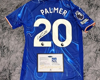 Signed Cole Palmer Chelsea 24/25 Shirt - Etsy