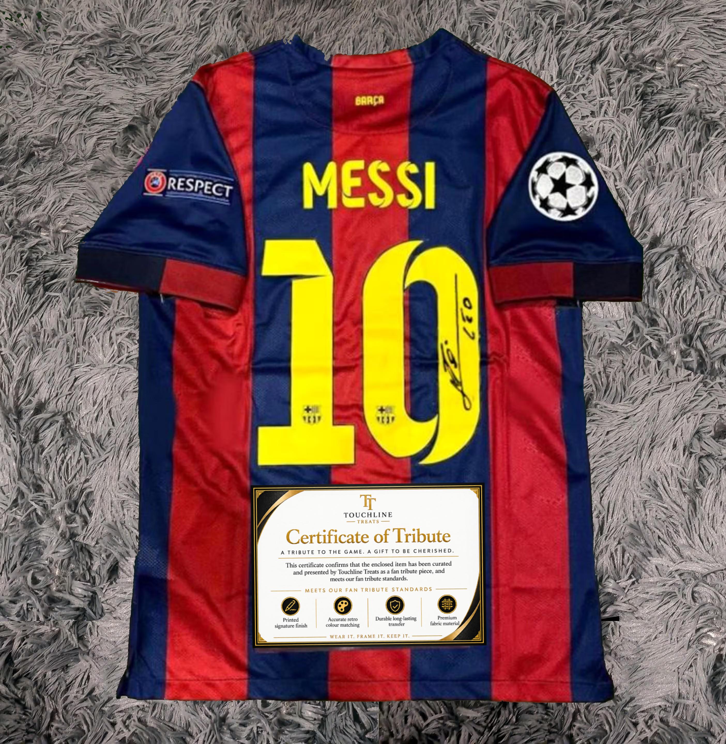 Fc Barcelona Messi Jersey - Etsy Canada