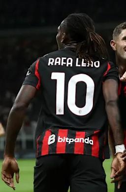 Rafael Leao SIGNED AC Milan 25/26 Home Jersey/shirt - COA - 2025