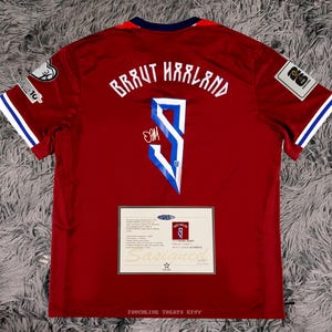 Haaland Jersey Signed - Etsy