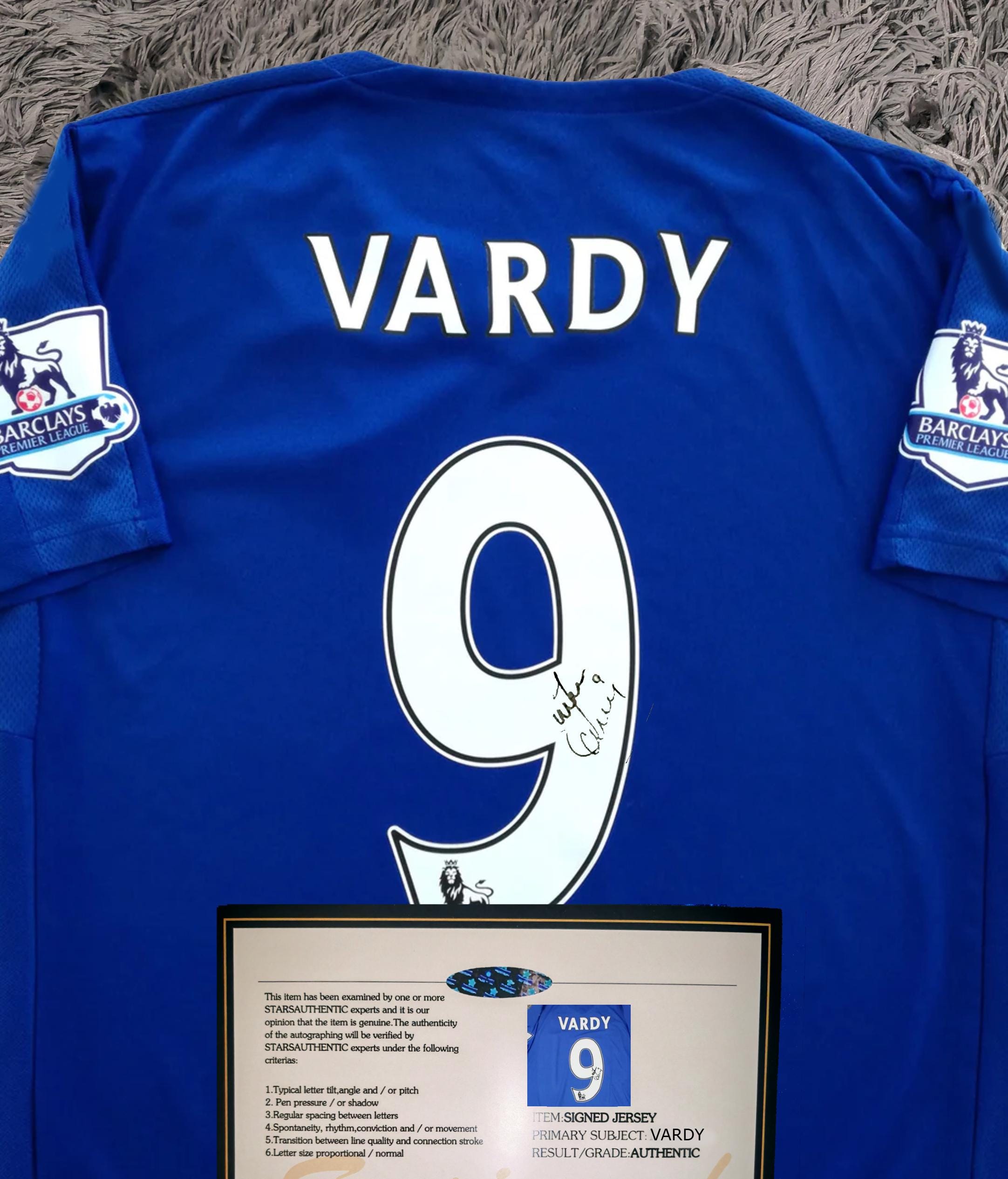 ⭐激レア⭐レスター・シティ15/16公式シーズンユニフォーム VARDY ⭐激レア⭐レスター・シティ15/16公式シーズンユニフォーム