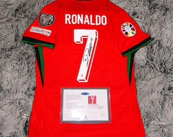クリスティアーノ・ロナウド サイン入り アル・ナスル 24/25 シャツ