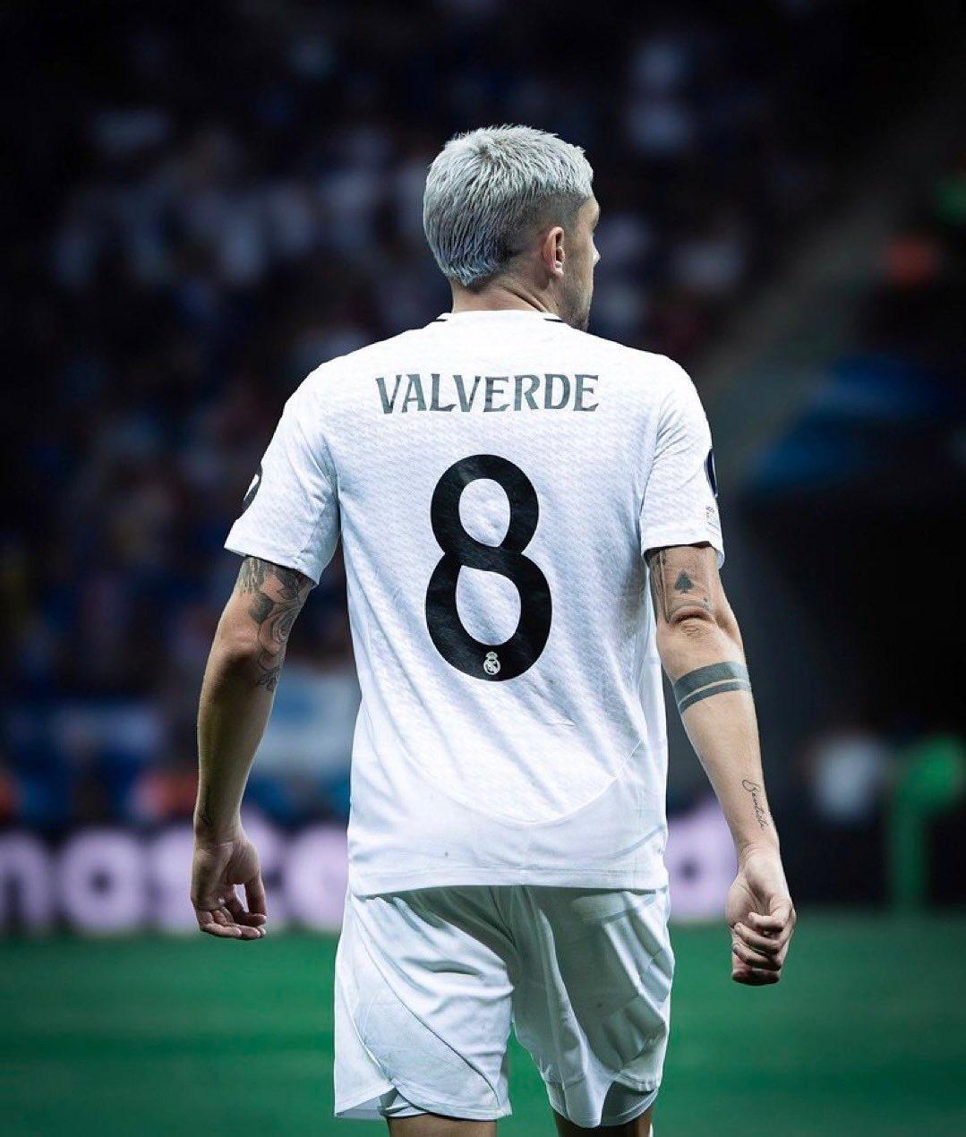 Federico Valverde SIGNED Real Madrid 24/25 Home Jersey/shirt