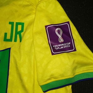 Neymar Jr SIGNED Brazil World Cup Home Jersey/Shirt - COA - 2026 image 10