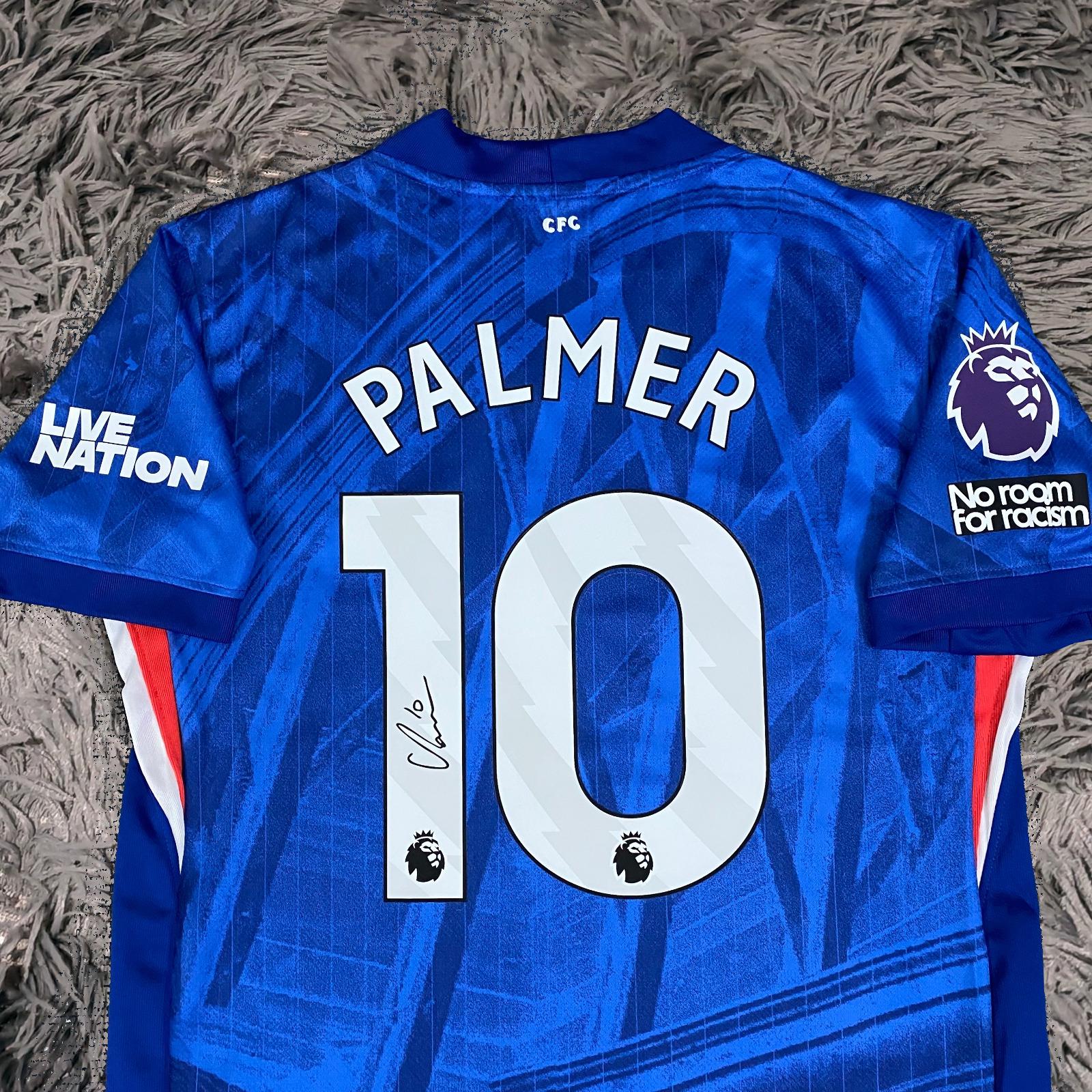 Cole Palmer SIGNED Chelsea 25/26 Home Jersey/shirt - COA - 2025