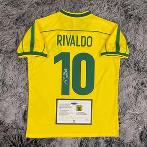 Rivaldo Brazil Shirt - Etsy