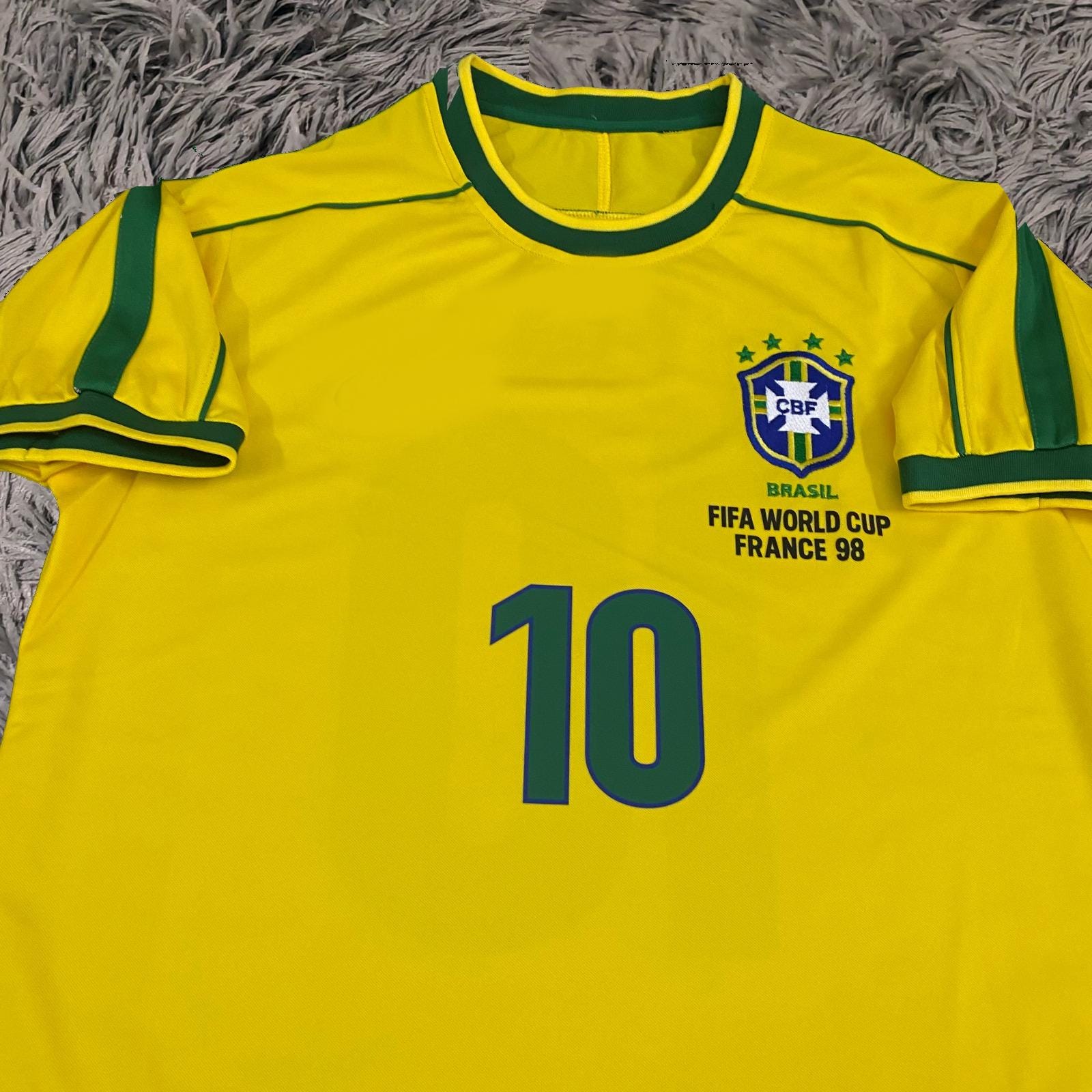 リバウド直筆サイン入りブラジル代表 97/98 ワールドカップ ホーム