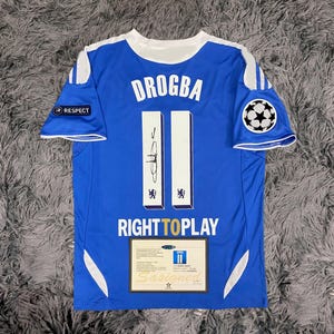 Chelsea 2011/2012 Didier Drogba #11 Home Jersey - Etsy