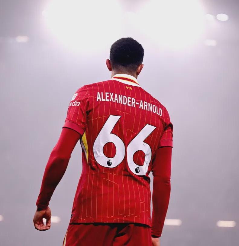 Trent Alexander-arnold SIGNED Liverpool 24/25 Home Jersey/shirt