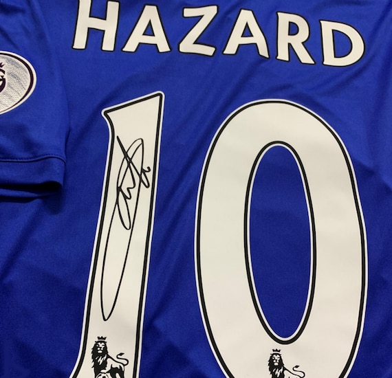 ウェア Hazard15-16Chelsea PremierLeague uniform 2015-16 Chelsea Home Shirt Hazard #10 (XL)