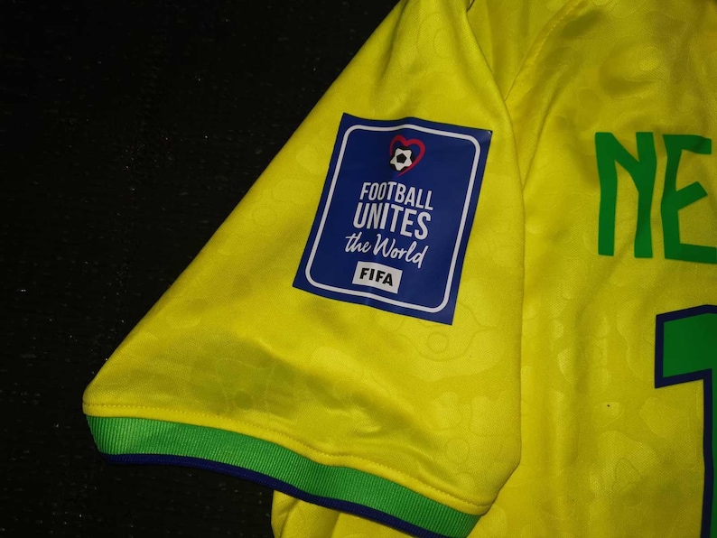 Neymar Jr SIGNED Brazil World Cup Home Jersey/Shirt - COA - 2026 image 12