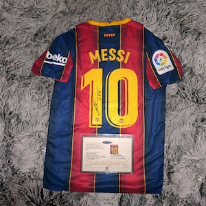 Messi Barcelona Jersey 20 21 - Etsy