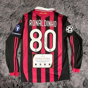 Long sleeve ac milan ronaldinho jersey - Etsy 日本