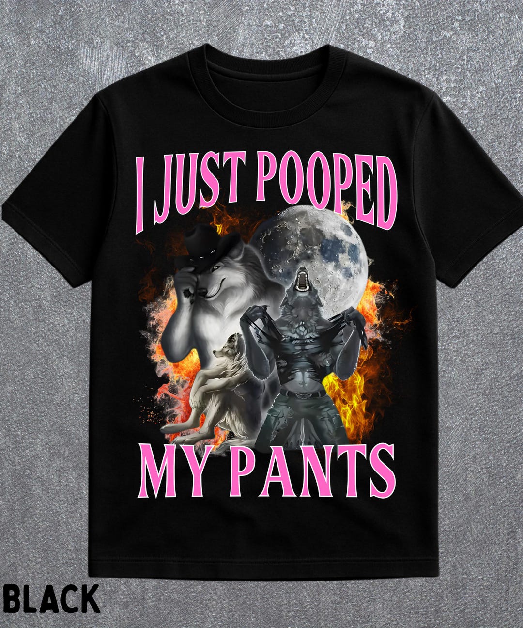 i-just-pooped-my-pants-meme-t-shirt-cringe-werewolf-meme-shirt