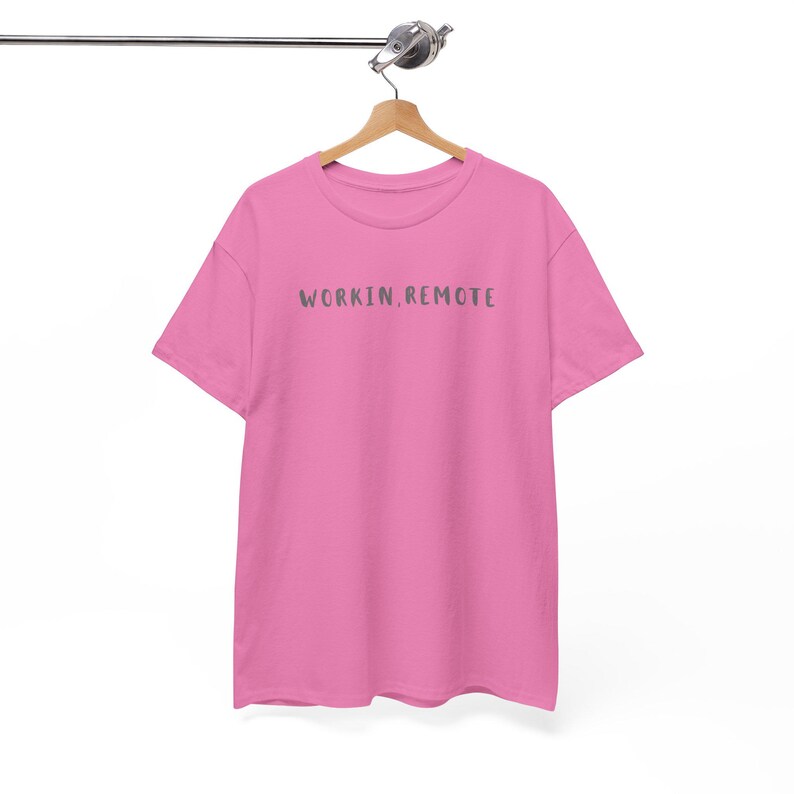 Digital nomad shirt for remote worker,nomad van life gift,freelancer lover tee,gift for blogger,work from home gift,Unisex Heavy Cotton Tee image 7