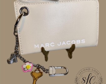 Marc Jacobs Key Chain Pouch Designer Accessory Includes Dust Bag