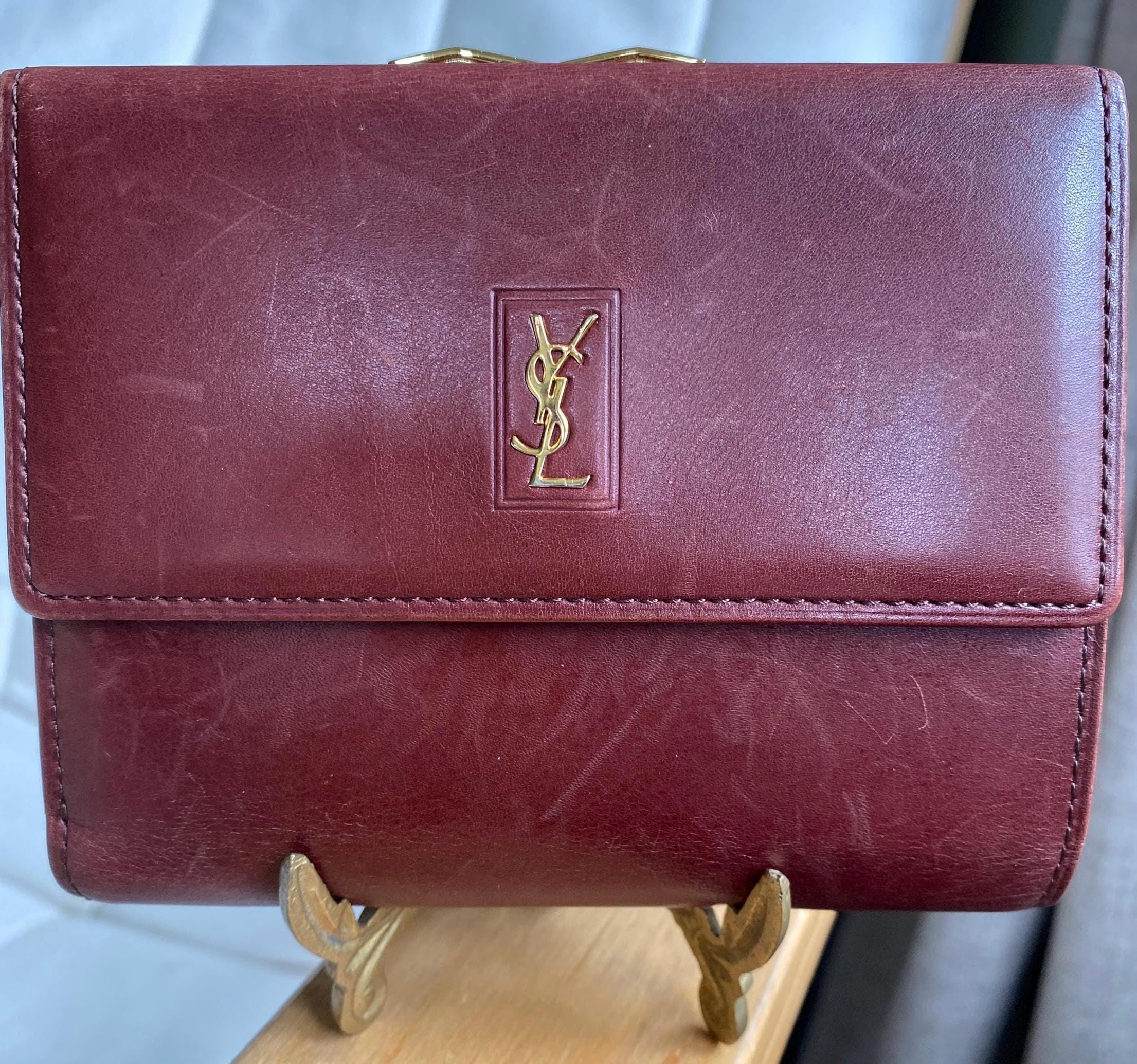 Ysl Vintage Wallet - Etsy Ysl Vintage Wallet - Etsy