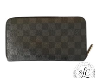 Louis Vuitton Damier Graphite Organizer Travel Wallet Designer Wallet Unisex Luxury Accessory