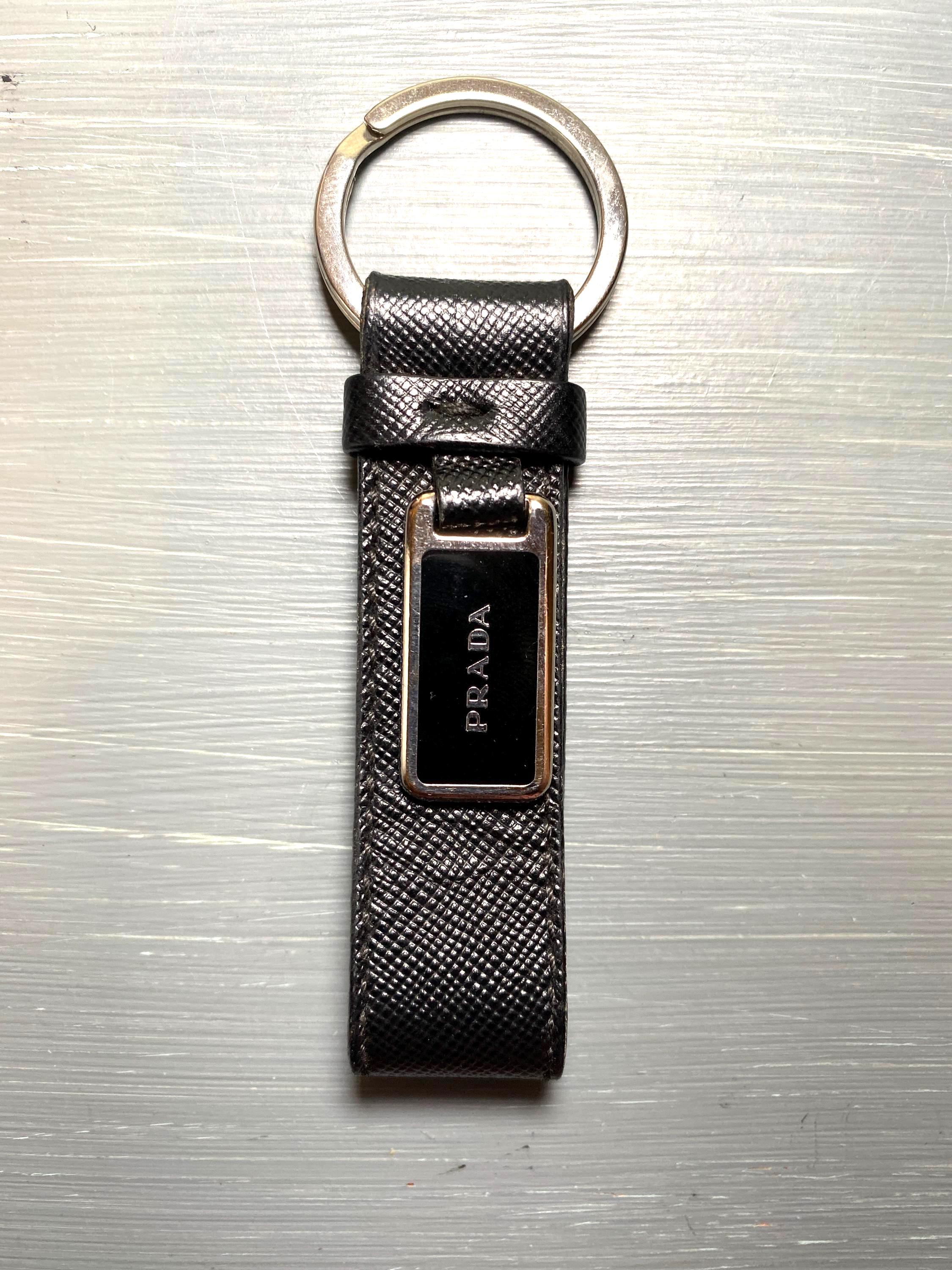 PRADA ストラップ Prada Nylon Lanyard Pouch - Black Technology