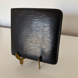 Auténtica cartera plegable Louis Vuitton Epi
